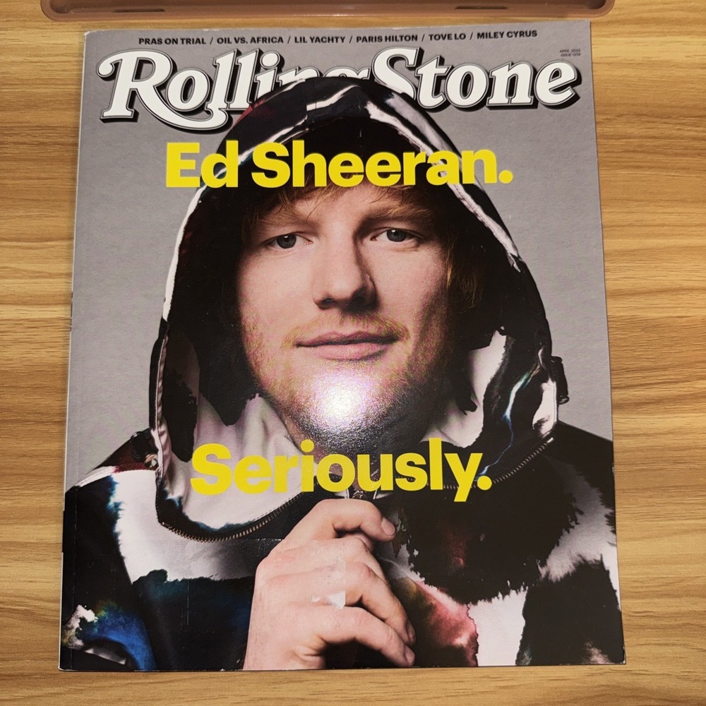 Rolling Stone Magazine 2023 #1374 Ed Sheeran Paris Hilton Miley Cyrus
